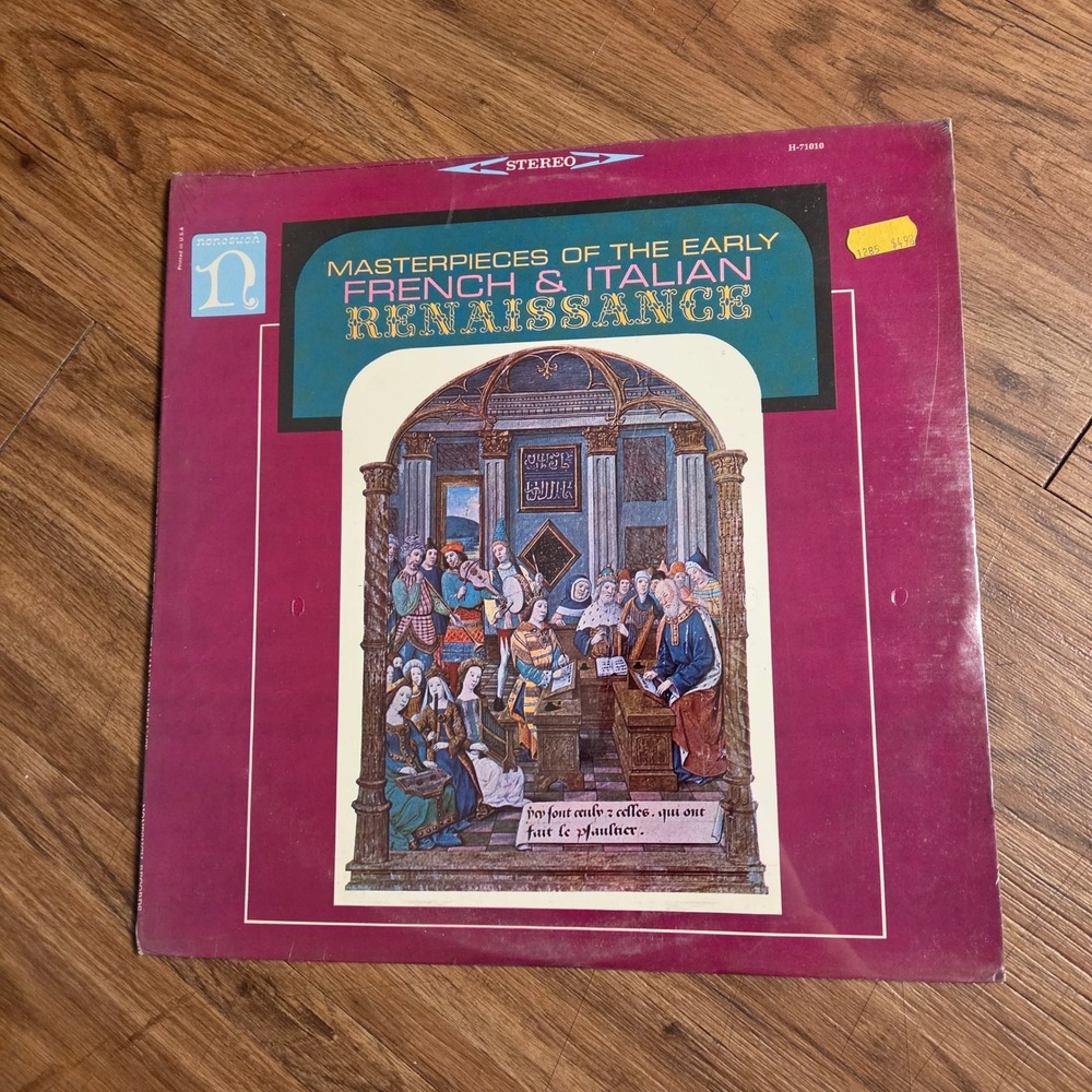 Masterpieces Of The Early French & Italian Renaissance 1964 H-71010 Sealed
